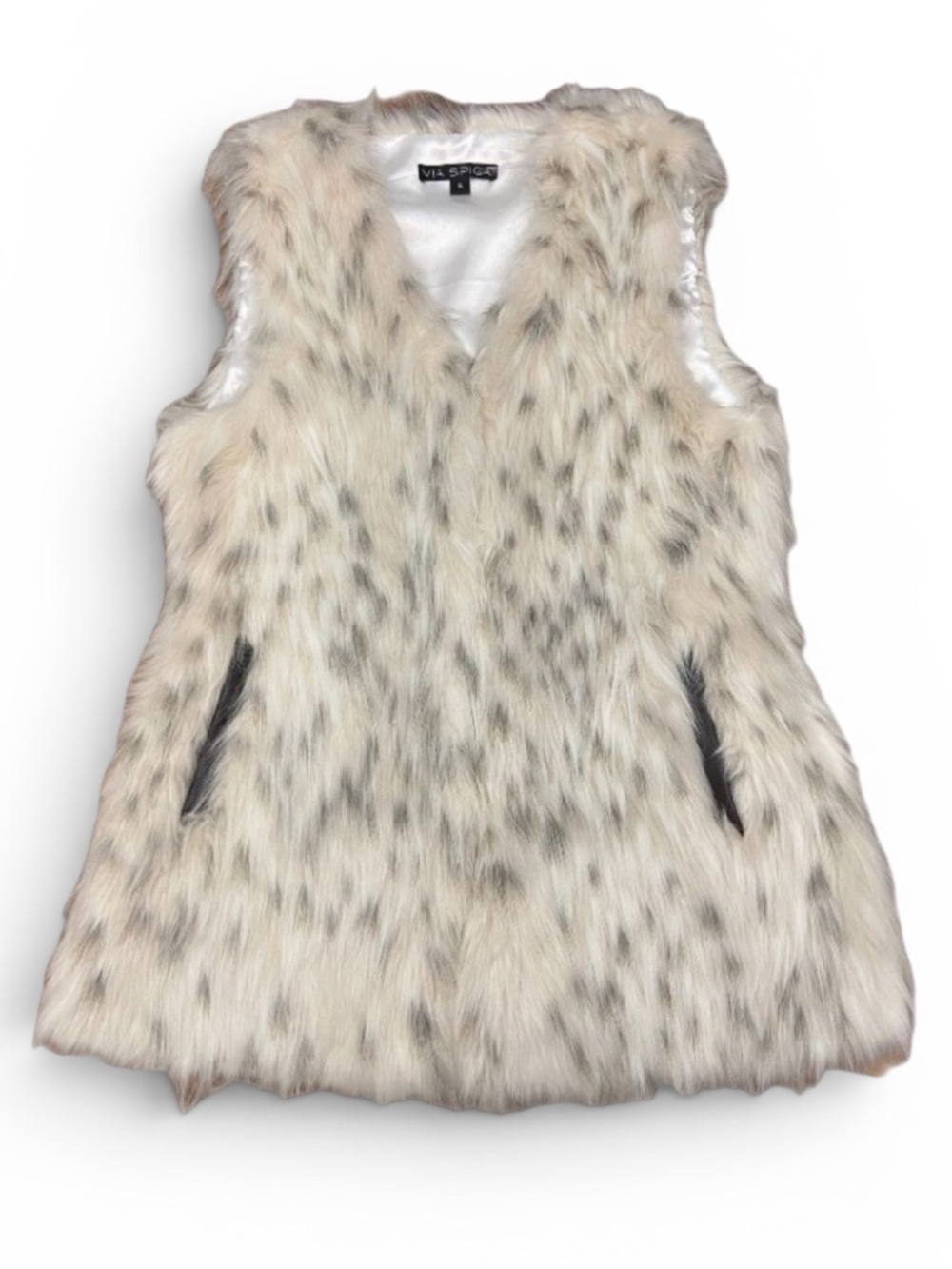 Via Spiga Faux Fur Vest